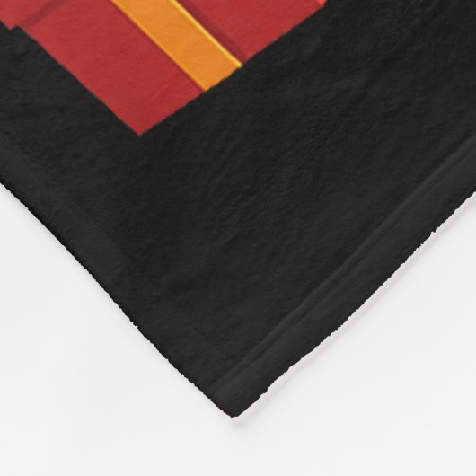 Funny Santa Playing Accordion Holiday Chrismas Xma Fleecedecke (Ecke)