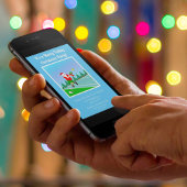 Funny Santa Playing Pickleball Merry Volley Xmas I Einladung