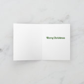 Funny Santa Poem Niedlich Weihnachten Karte (Innenseite)