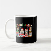 Funny Santa Profol Silent Night Icu Nurses Merry C Kaffeetasse (Links)