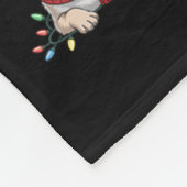 Funny Santa Pugs Christmas Xmas For Women Men  Fleecedecke (Ecke)