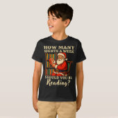 Funny Santa Reading 67 Meme Tee Christmas Teacher  (Vorne ganz)