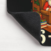 Funny Santa Reading 67 Meme Tee Christmas Teacher  Mousepad (Ecke)
