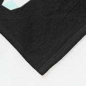 Funny Santa Riding Dinosaur T Rex Christmas Santa  Fleecedecke (Ecke)