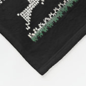 Funny Santa Says 67 Ugly Christmas Sweater  Fleecedecke (Ecke)