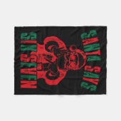 Funny Santa Says Six Seven Christmas 67 Meme Xmas Fleecedecke (Vorderseite (Horizontal))