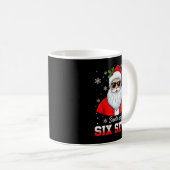 Funny Santa Says Six Seven Christmas 67 Meme Xmas Kaffeetasse (VorderseiteRechts)