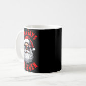 Funny Santa Says Six Seven Christmas 67 Meme Xmas Kaffeetasse (Vorderseite Links)