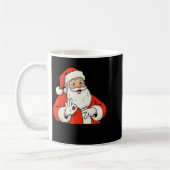 Funny Santa Says Six Seven Christmas 67 Meme Xmas Kaffeetasse (Links)
