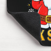 Funny Santa Says Six Seven Christmas 67 Meme Xmas Mousepad (Ecke)