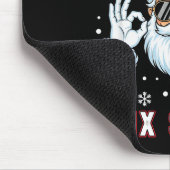 Funny Santa Says Six Seven Christmas 67 Meme Xmas Mousepad (Ecke)