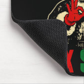 Funny Santa Says Six Seven Retro 67 Meme Cool Chri Mousepad (Ecke)