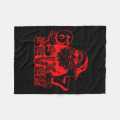 Funny Santa Says Six Seven Xmas 6 7 Meme Christmas Fleecedecke (Vorderseite (Horizontal))