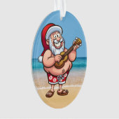 Funny Santa - See Back - Ornament (Vorderseite)