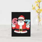 Funny Santa Six Seven 67 Ice Cream Drip Christmas  Karte (Gelbe Blume)