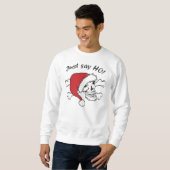 Funny Santa Skull Sweatshirt (Vorne ganz)