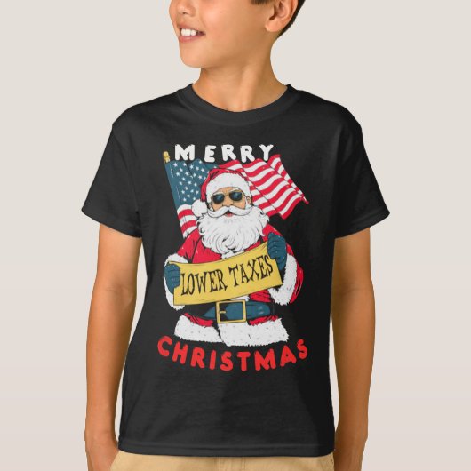 Funny Santa T-Shirt (Vorderseite)