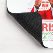 Funny Santa Trump Ill Be Home For Christmas Mousepad (Ecke)