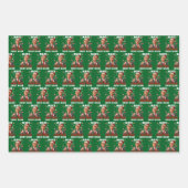 Funny Santa Trump | Weihnachten wieder großartig m Geschenkpapier Set (Vorderseite 2)