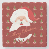 Funny Santa - Untersetzer (Vorderseite)