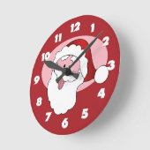 Funny Santa Wall Uhr (Winkel)