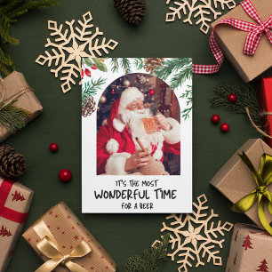 Funny Santa Wunderschöne Zeit Biere Weihnachten