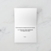 Funny Santas Chrismukkah Grußkarte Karte (Innenseite)