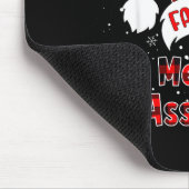 Funny Santa's Favorite Medical Istant Christmas Pa Mousepad (Ecke)