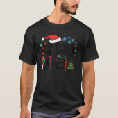 Funny Santa's Lieblings-Hauptweihnachtsfest Santa T-Shirt (Vorderseite)
