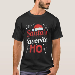 Funny Santa's Lieblings Ho Matching Couple Ch T-Shirt