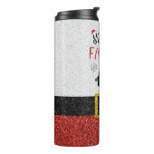 Funny Santa's Lieblings-Ho Thermosbecher (Nach links gedreht)