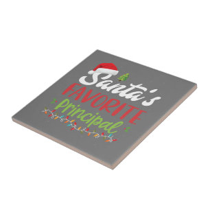 Funny Santa's Lieblingsweihnachtsfest Fliese