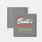 Funny Santa's Lieblingsweihnachtsfest Magnet (Vorderseite/Rückseite)