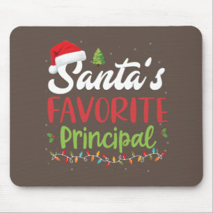 Funny Santa's Lieblingsweihnachtsfest Mousepad