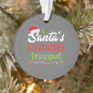 Funny Santa's Lieblingsweihnachtsfest Ornament