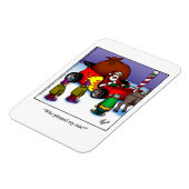 Funny Santa's Pimped Ride Spaß Magnet Geschenk (Linke Seite)