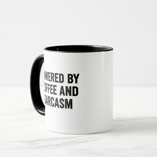 Funny Sarcasm Coffee Mug | Coworker Gift Tasse (Vorderseite Links)