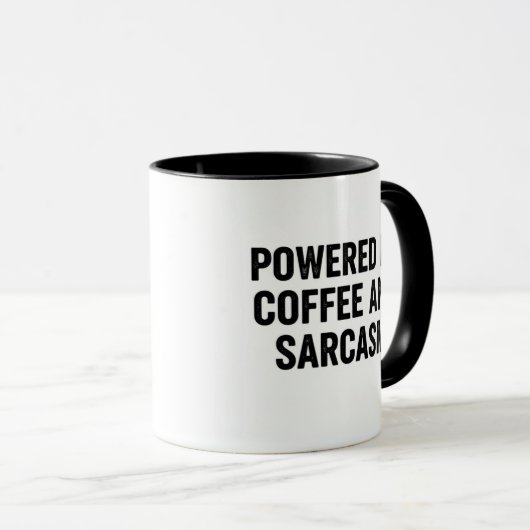 Funny Sarcasm Coffee Mug | Coworker Gift Tasse (VorderseiteRechts)