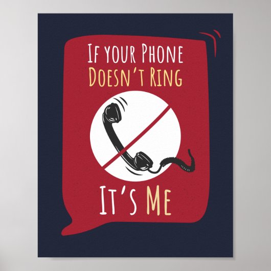 Funny Sarcasm Dorm Room Gag Poster (Vorne)