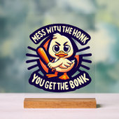 Funny Sarcasm ducs word art Acrylschild (Neutral)