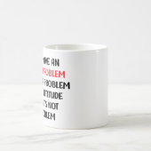 Funny Sarcasm, ich habe kein Problem mit der Einst Kaffeetasse (Mittel)