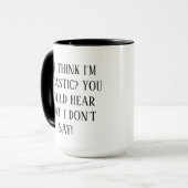 Funny Sarcasm-Kaffee Tasse (Vorderseite Links)