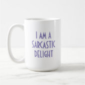 Funny Sarcasm Kaffeetasse (Links)