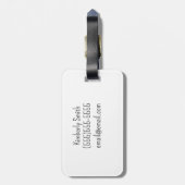 Funny Sarcasm Travel Gepäckanhänger (Rückseite vertikal)