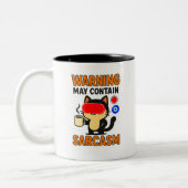 Funny Sarcasm Zweifarbige Tasse (Links)