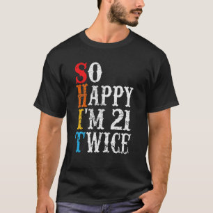 Funny Sarcastic 42 Jahre Altes Tagesgeschenk Vinta T-Shirt