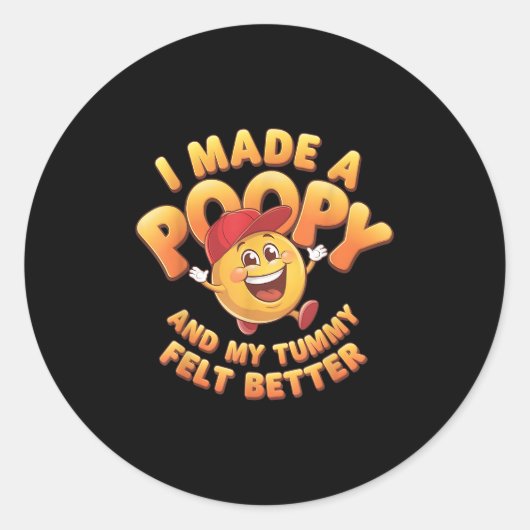 Funny Sarcastic Adult Humor Embarring Women Men Jo Runder Aufkleber (Vorderseite)