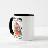 Funny/Sarcastic Animal Redewendungen/Chicken/Kaffe Tasse (Vorderseite Links)