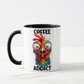 Funny/Sarcastic Animal Redewendungen/Chicken/Kaffe Tasse (Links)