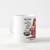 Funny/Sarcastic Animal Redewendungen/Huhn Kaffeetasse (Vorderseite Links)